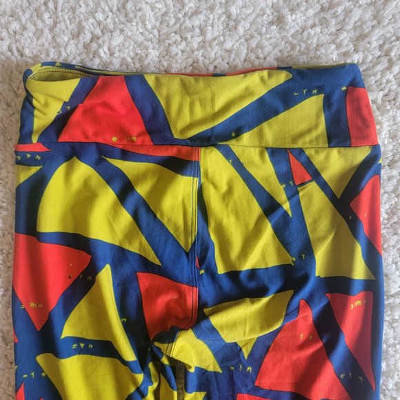 LuLaRoe Leggins. One Size. Geometric Print. - Picture 7 of 9